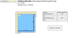Sichtbare Glasmaße - Artikel 5258132