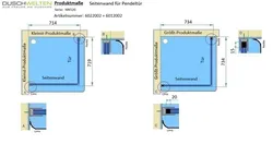 Produktmaße - Artikel 6022002 + 6012002