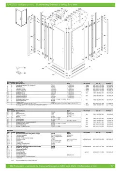 Eckeinstieg mit Drehtür 2-tlg. 19.01.2026