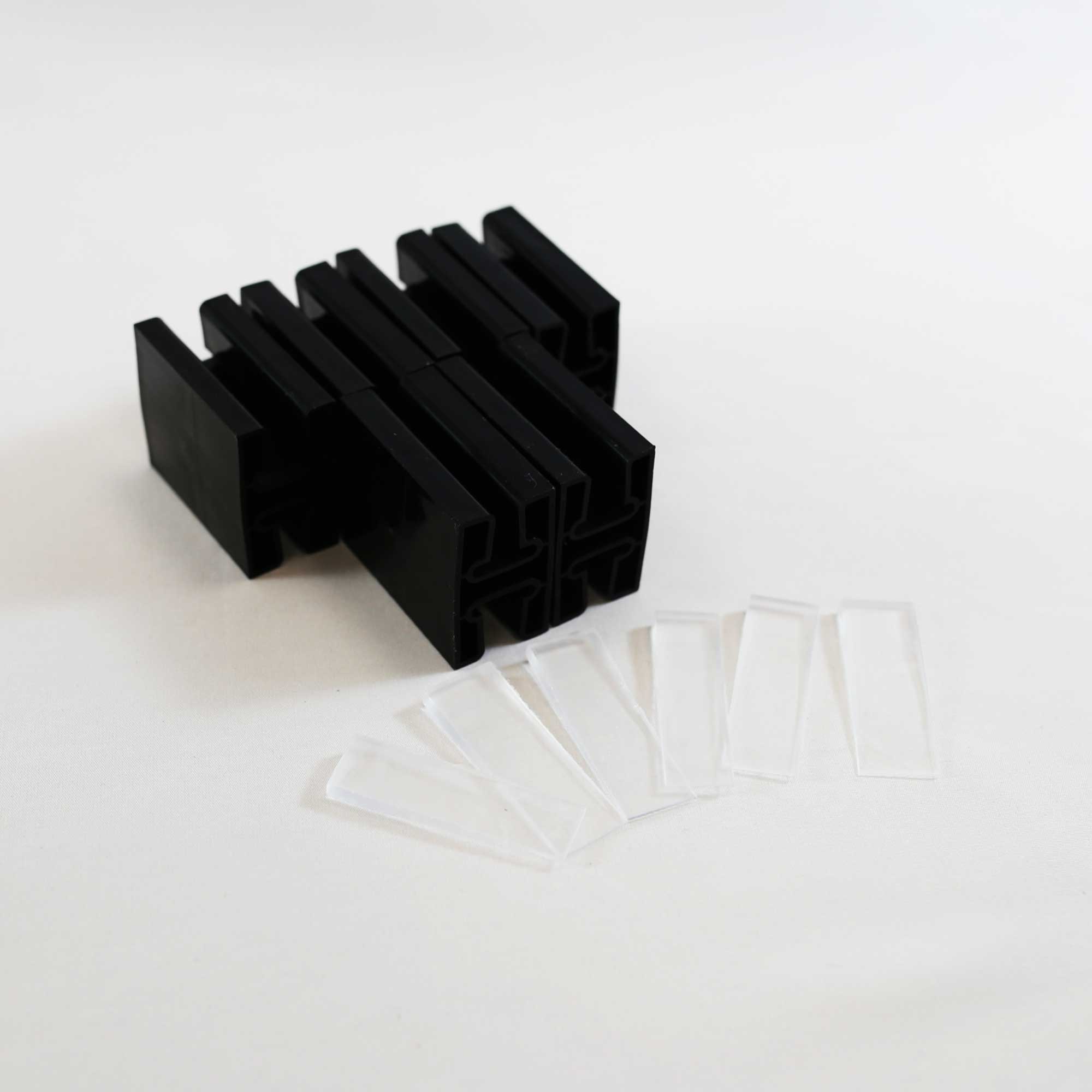 Montagezubehör Silikonkeile und Unterlegklötze