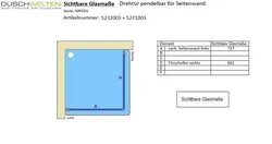 Sichtbare Glasmaße - Artikel 5232003_5271003