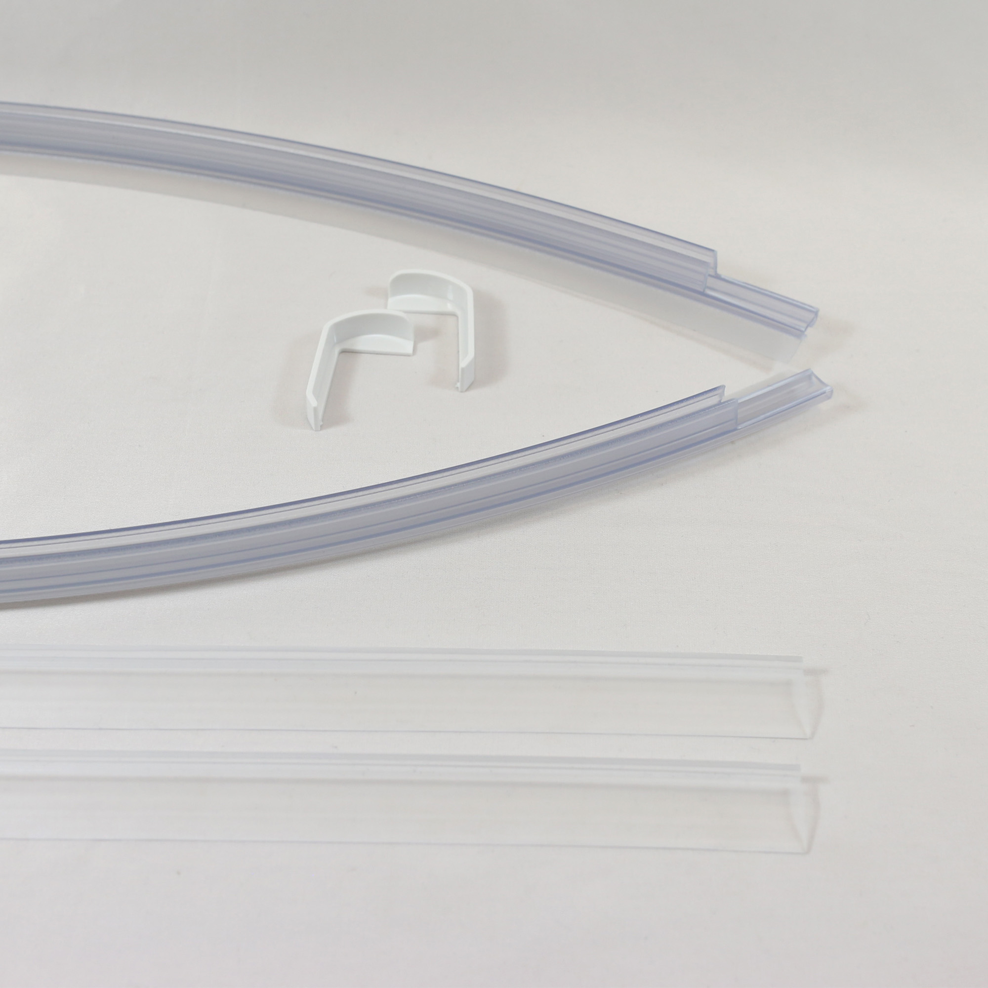 Schwallschutz - Kappen eckig/weiß