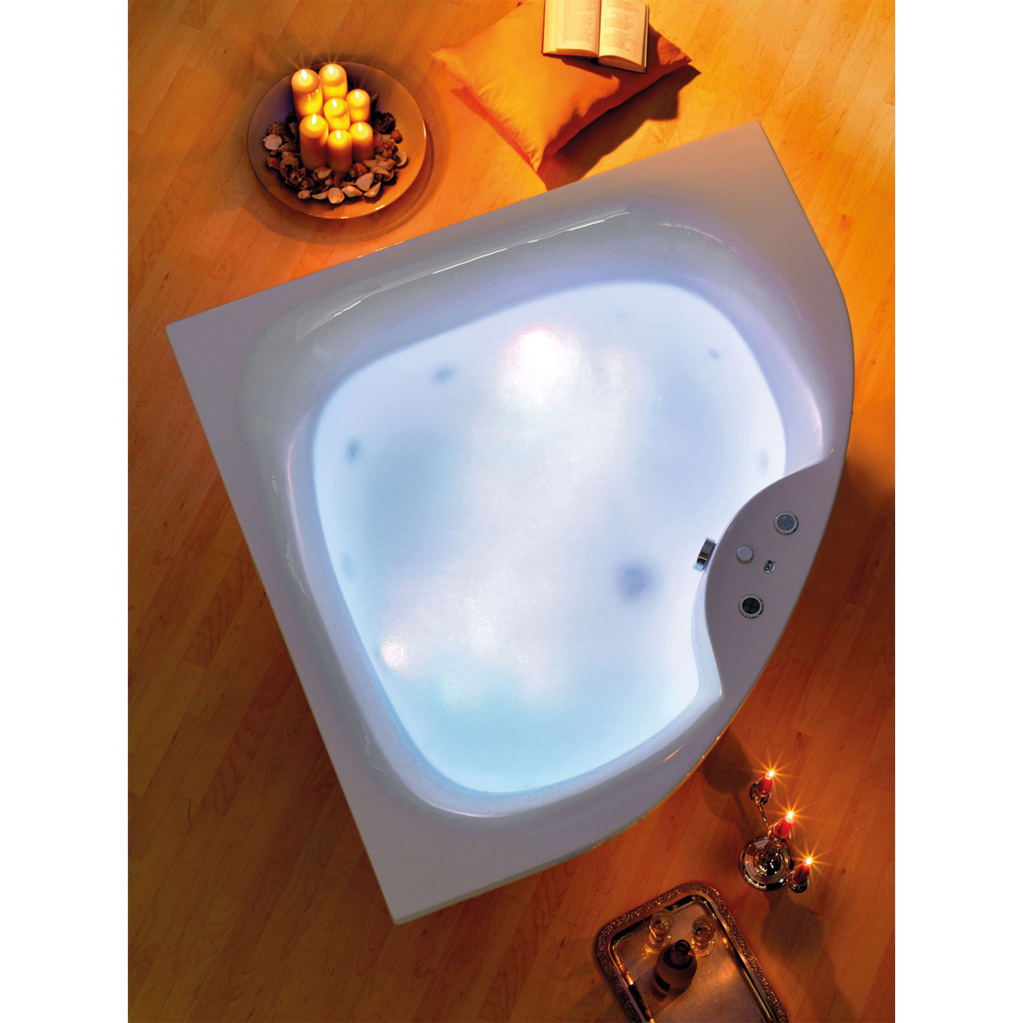 Farblichttherapie für Whirlpoolsystem, weiß