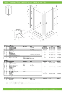 5333 Eckeinstieg mit Drehtür pendelbar 2-tlg. 23.10.2025