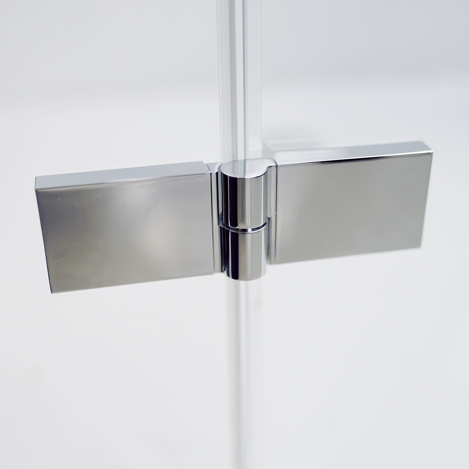 Scharnier alu chromeffekt