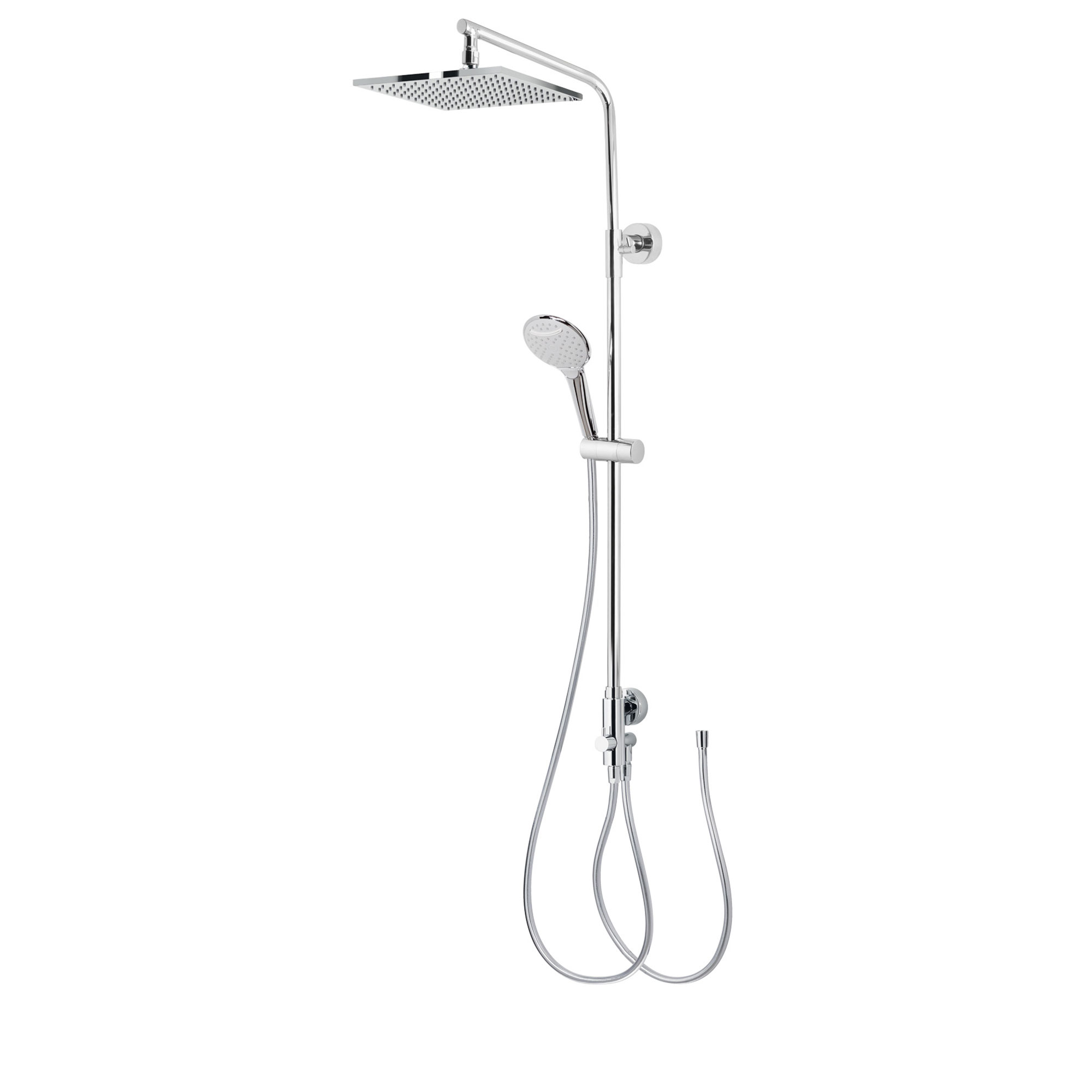mk140-umsteller-eckig-5963 MK 140 Kopfbrause eckig für separate Armatur