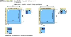 Produktmaße - Artikel 6074005 + 6064005