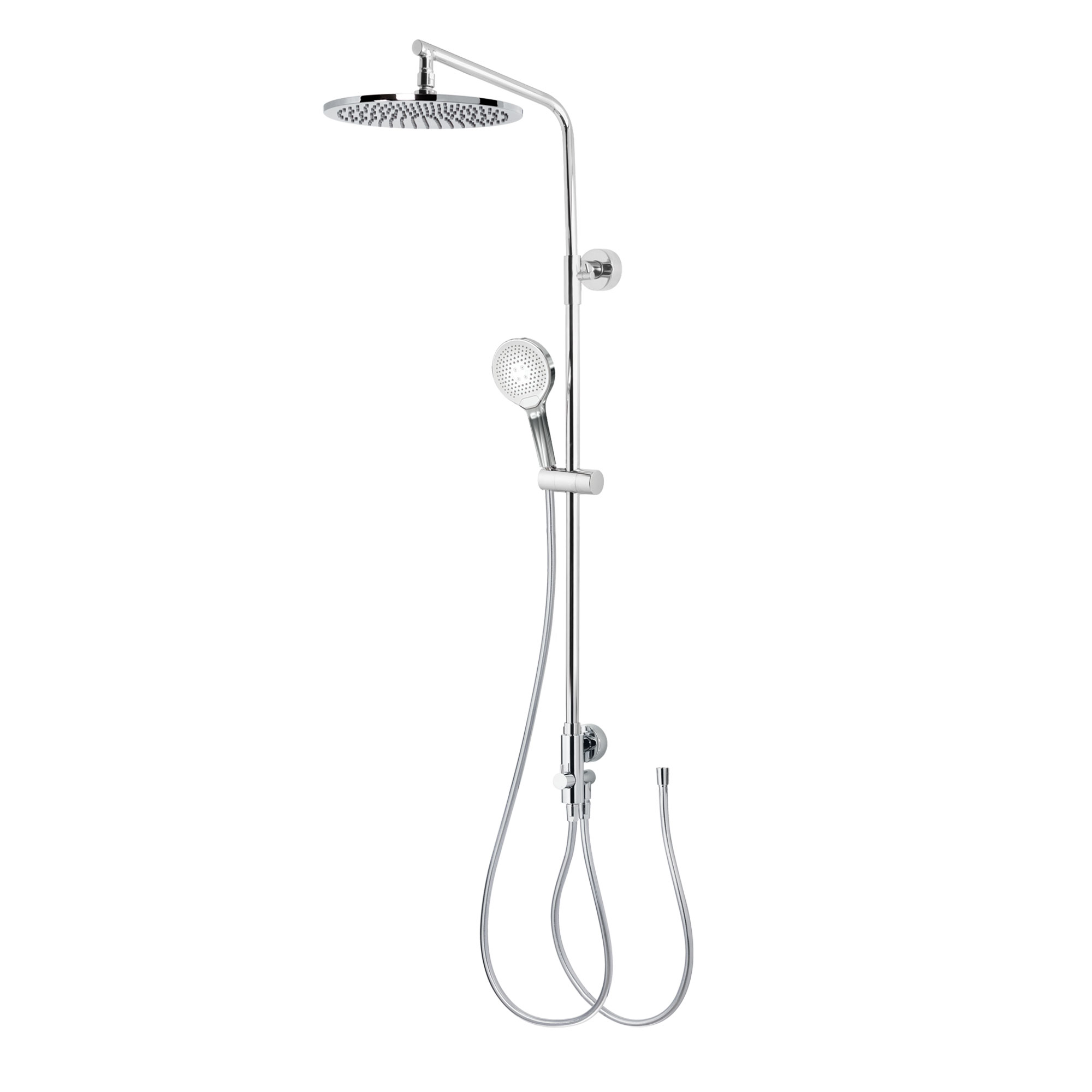 MK 140 Kopfbrause rund für separate Armatur