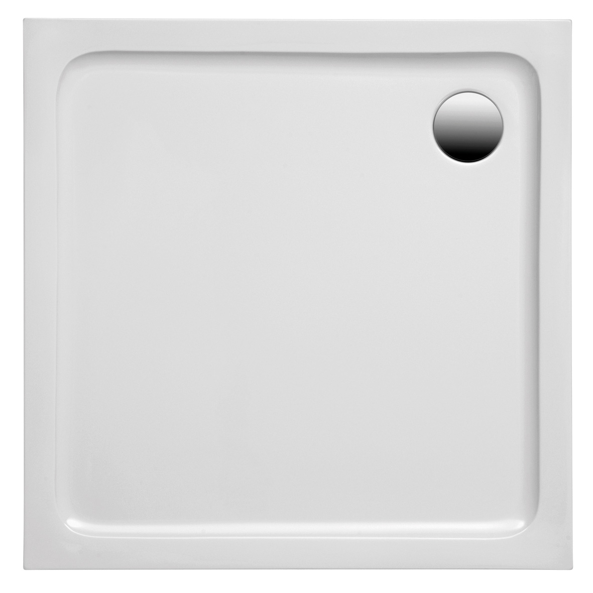Duschwelten_Duschwanne_Anaheim_Quadrat_Weiss Anaheim Quadratduschwanne weiß
