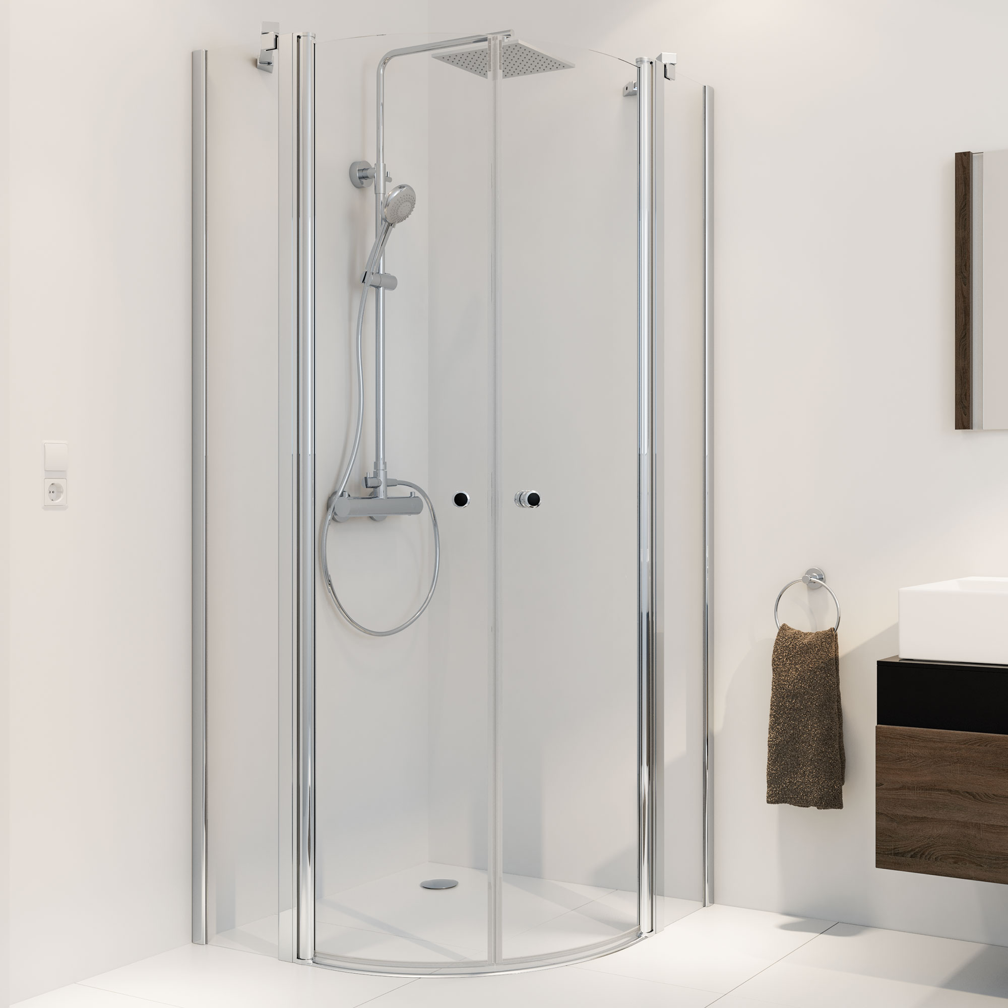 mk500-runddusche-drehtuer-4-teilig-5213-5214 Runddusche 4-teilig, Radius 550