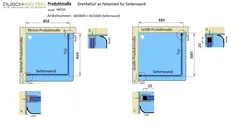 Produktmaße - Artikel 6020004 + 6021004