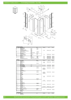 Eckeinstieg mit Gleittür / Schiebetür 4-tlg. 23.10.2025