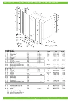 Drehfalttür 2-tlg. in Nische 20.01.2026