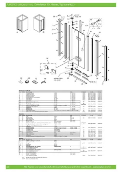 1547 Drehfalttür 2-tlg. in Nische 19.01.2026
