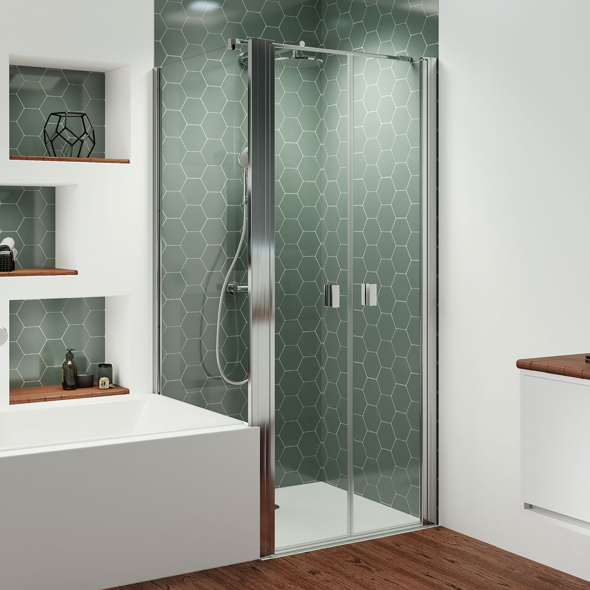 mk520-pendeltuer-badewannenseitenwand-auf-der-wanne-links_6011_6025 Badewannenseitenwand, eckig, auf der Wanne links für Pendeltür
