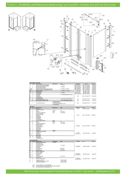 Drehfalttür 2-tlg. für Seitenwand 23.10.2025