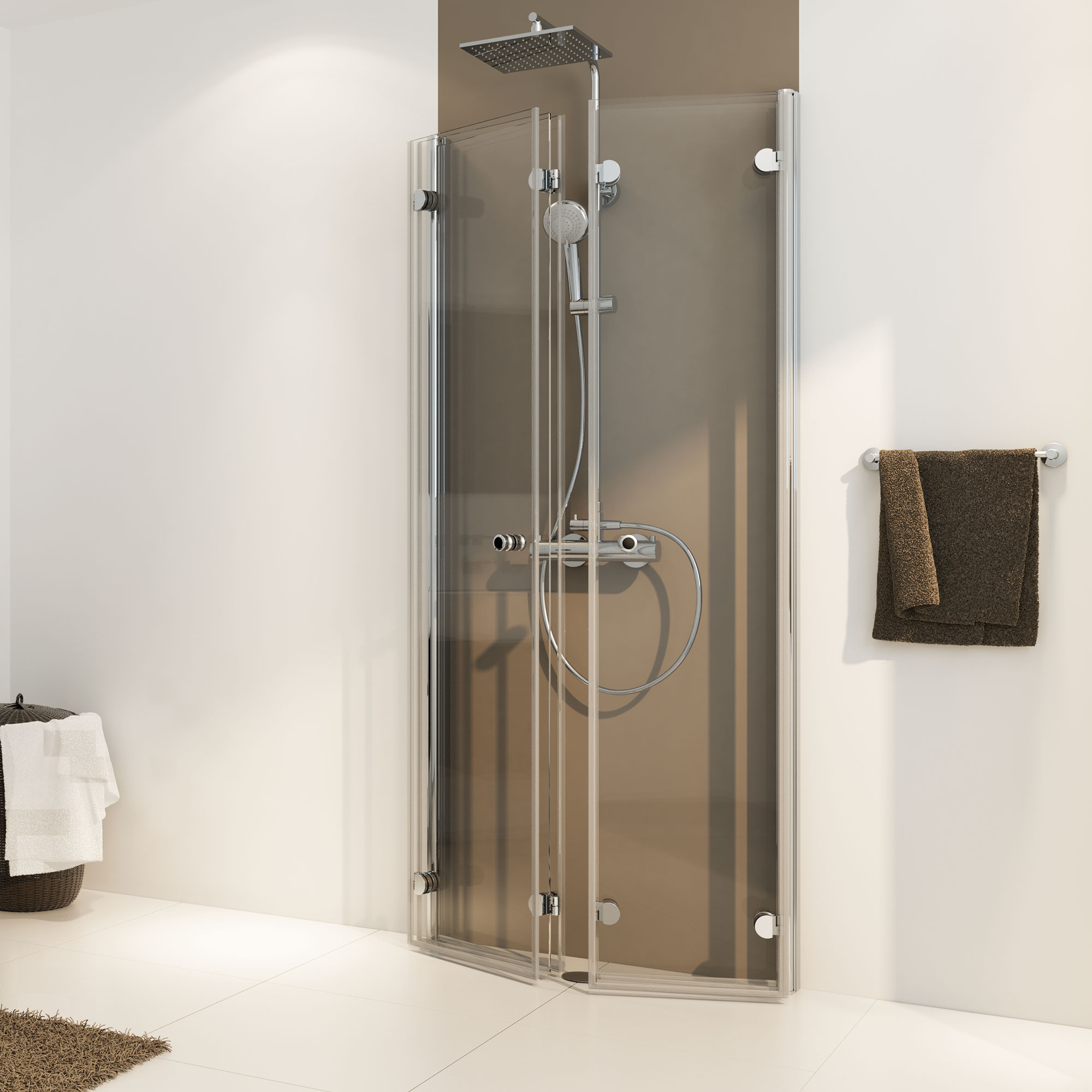 mk500-u-kabine-drehfalttuer-6-teilig-5228-geoeffnet U-Kabine mit Drehfalttüren, 6-teilig, geöffnet