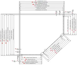 5162017 Standard Kundenmaß 900 x 900mm_Montage auf Duschwanne