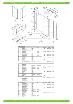 Gleittür / Schiebetür 2-tlg. in Nische 23.10.2025