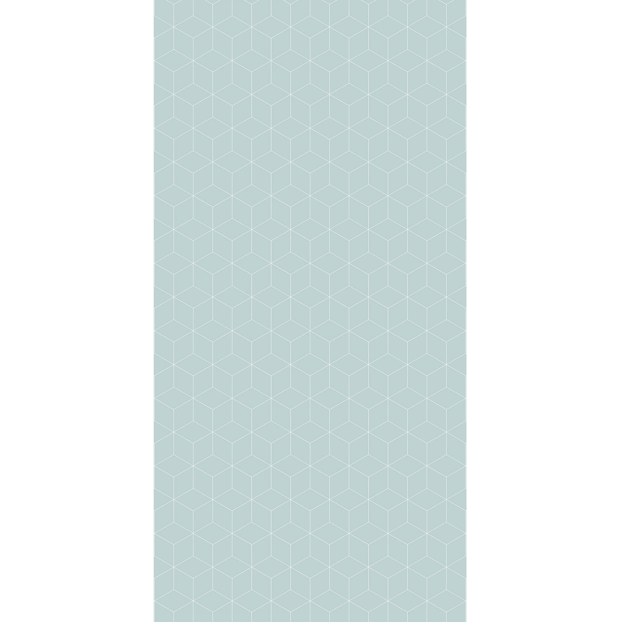 Seidenmatt Hexagon Mint