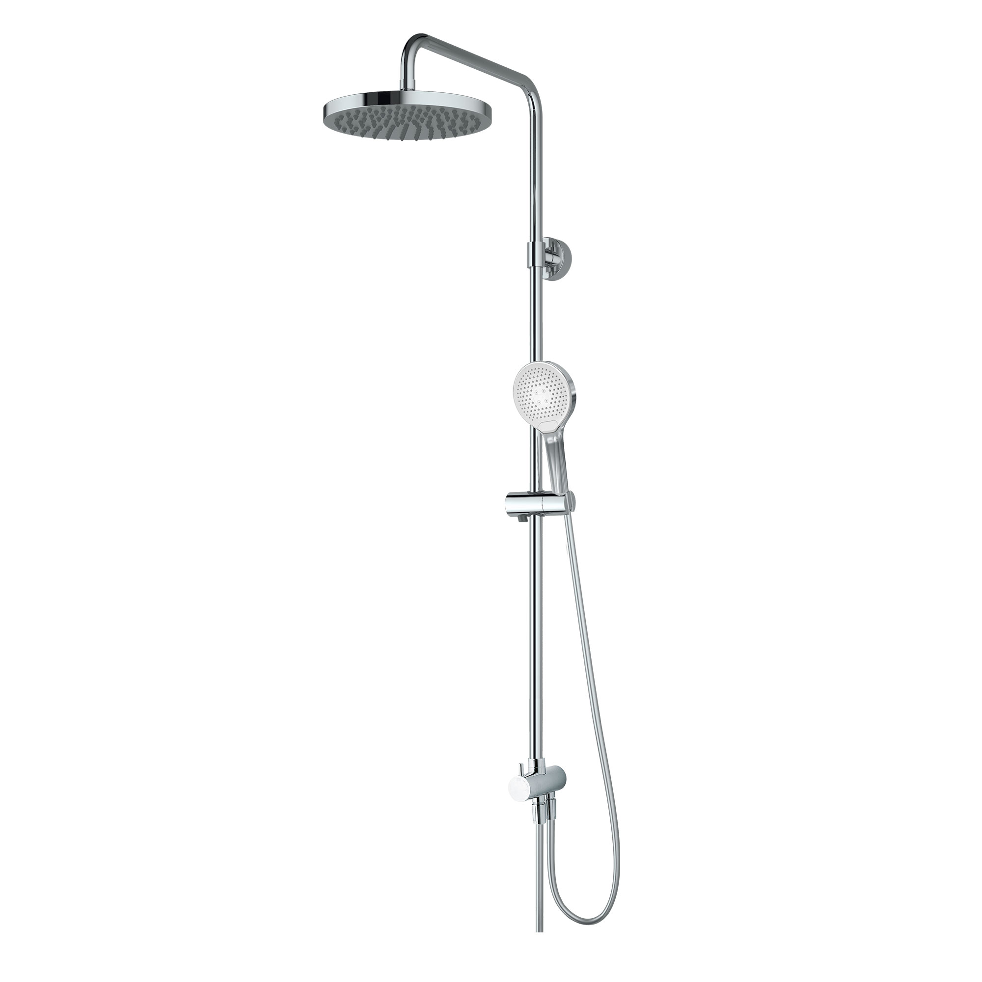 MK 130 Kopfbrause rund für separate Armatur