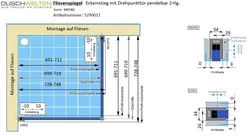 5290011 Fliesenspiegel