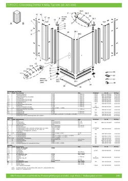 2260 Eckeinstieg mit Drehtür pendelbar 4-tlg. 02.07.2025