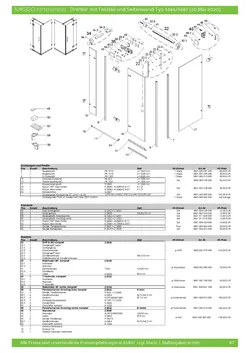 Drehtür pendelbar an Nebenteil mit Seitenwand 23.10.2025
