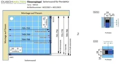 Fliesenspiegel - Artikel 6022003 + 6012003