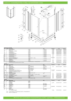 2260 Eckeinstieg mit Drehtür pendelbar 4-tlg. 21.01.2026