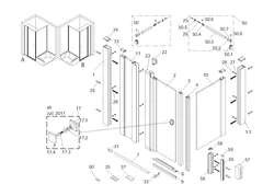 5324 verkürzte Seitenwand für Drehtür pendelbar 01.07.2025