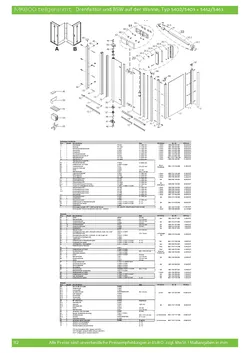 Drehfalttür 2-tlg. für Seitenwand 18.03.2026