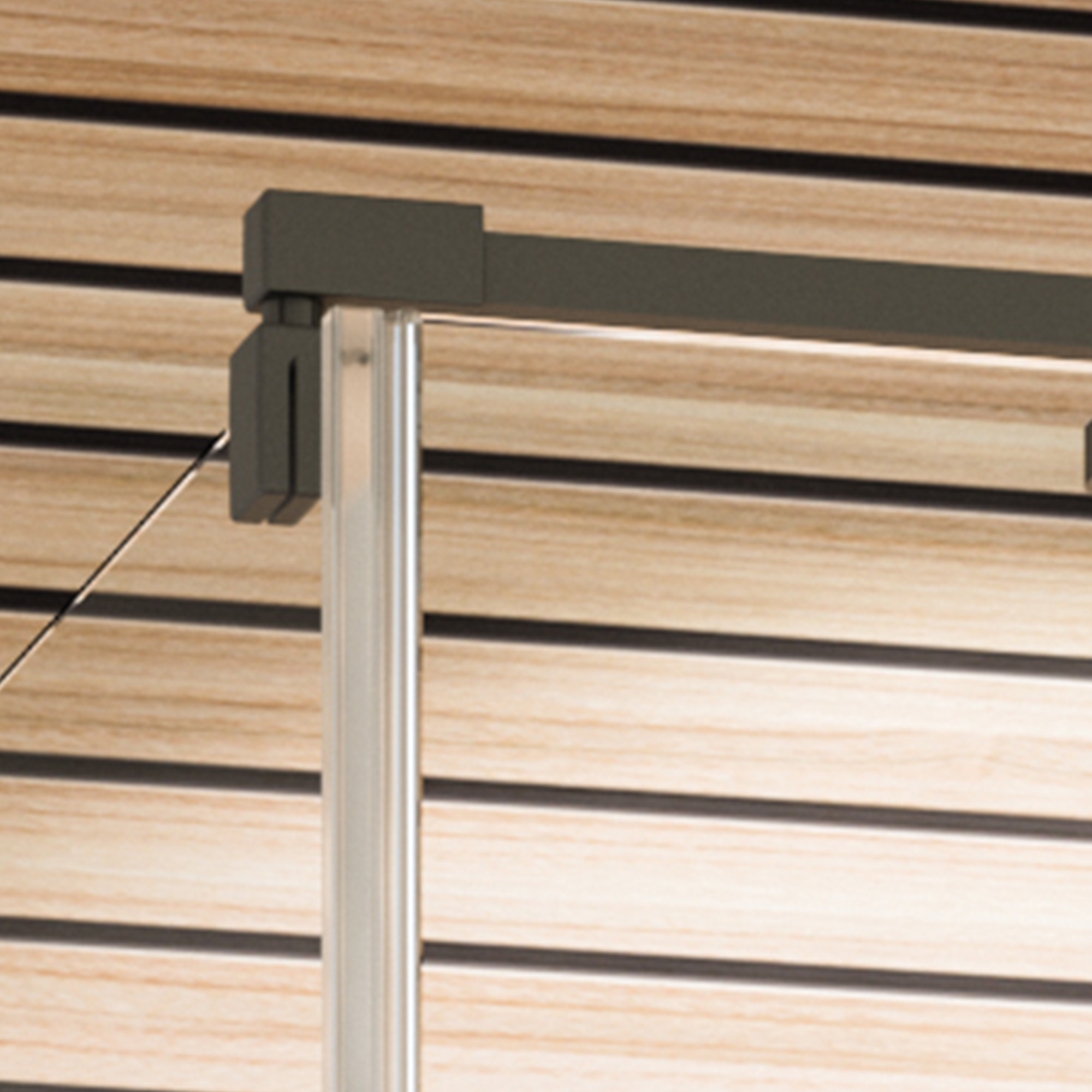 Seitenwand links für Drehfalttür, Stabilisator