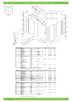 Eckeinstieg mit Gleittür / Schiebetür 4-tlg. 19.01.2026