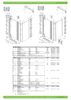 Drehpunkttür pendelbar mit Seitennebenteil für Seitenwand 20.01.2026