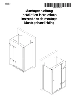 5417 Drehtür an Nebenteil mit 2 Seitenwänden (U-Kabine) 11.11.2025