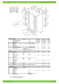 Drehtür pendelbar für Seitenwand 23.10.2025