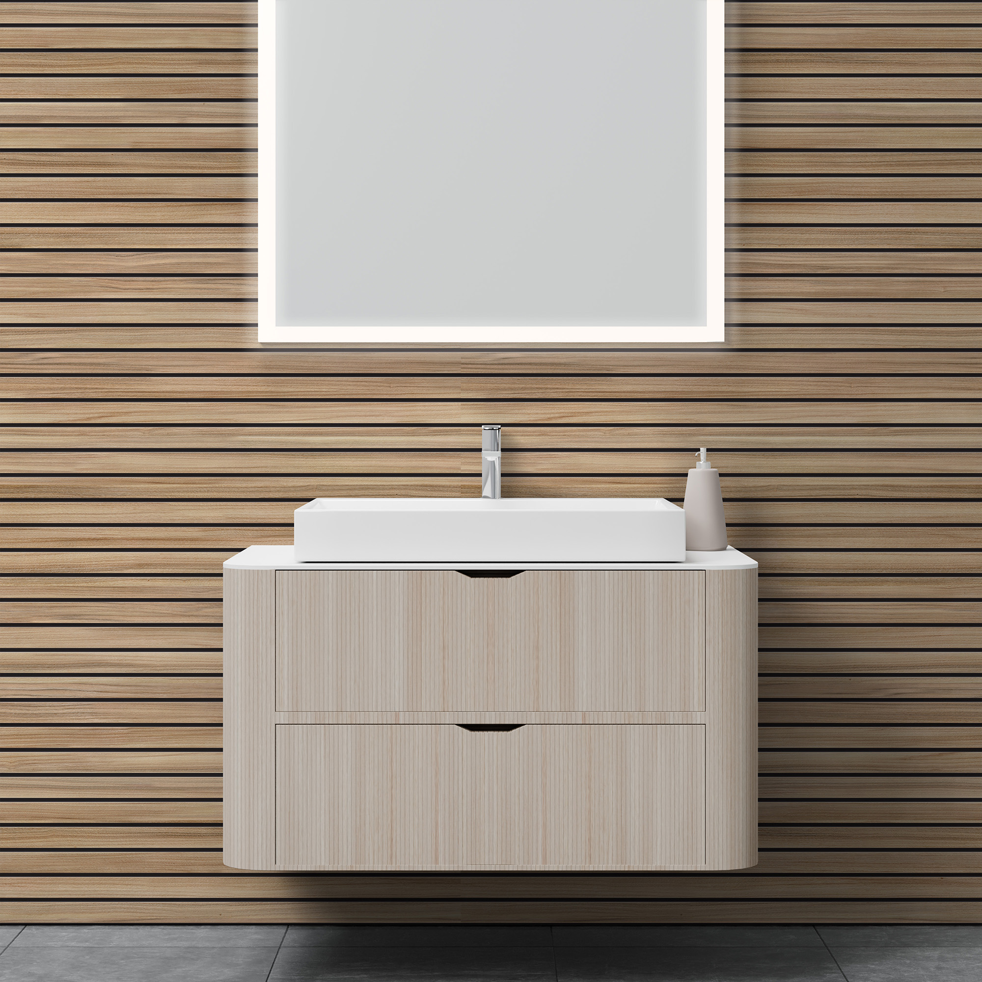 Dekor Paneel Holzdekor Scandi horizontal