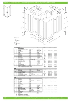 Eckeinstieg mit Drehtür 4-tlg. 19.01.2026