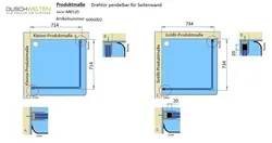 Produktmaße - Artikel 6066002 + 6073002