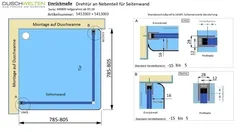 Einrückmaße - Artikel 5412003 und 5413003