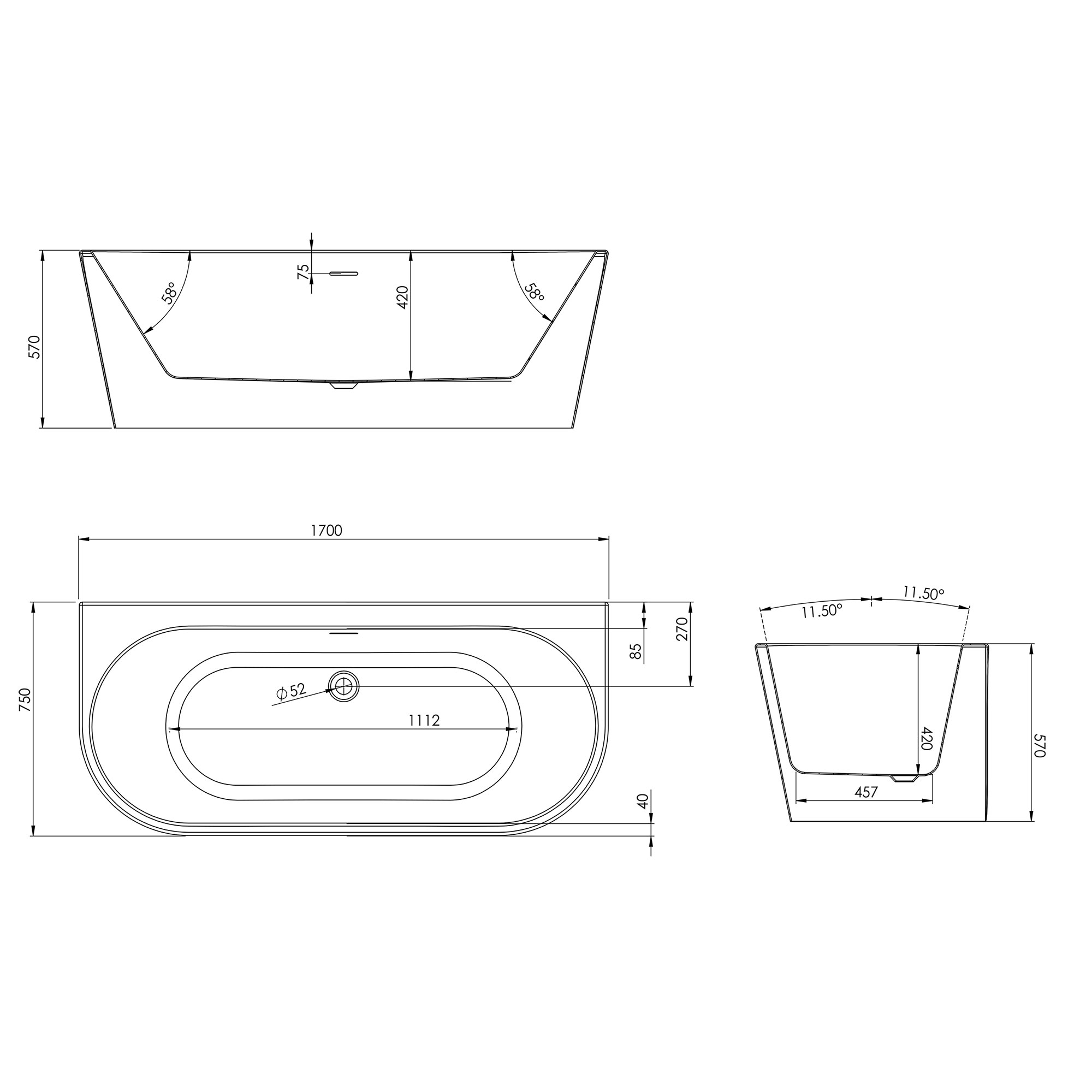 Miami Badewanne, Vorwand