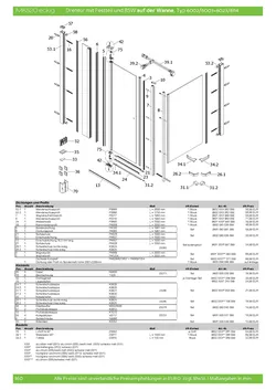 verkürzte Seitenwand für Drehfalttür 2-tlg. 20.01.2026