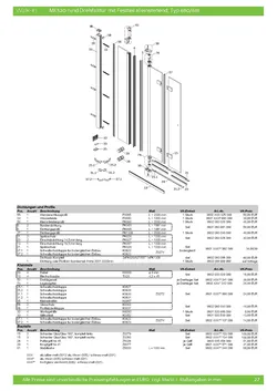 Drehfalttür 2-tlg. an Nebenteil als Walk In 18.11.2025