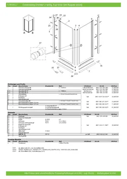 5333 Eckeinstieg mit Drehtür pendelbar 2-tlg. 23.10.2025