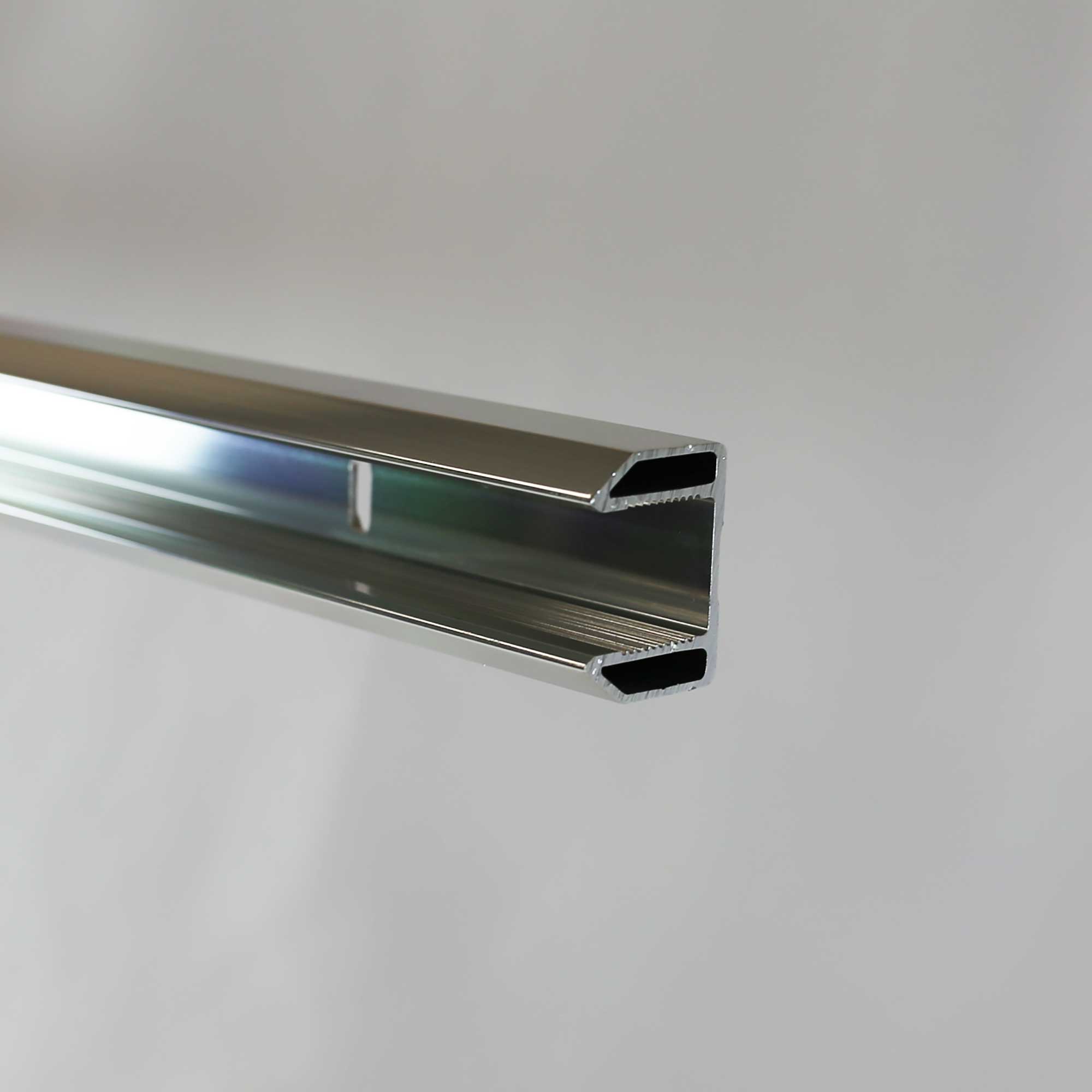 Wandanschlussprofil, gerade, senkrecht, 2000 mm, für Soft&Silent