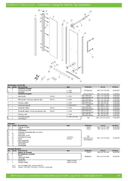 Gleittür / Schiebetür 2-tlg. in Nische 23.10.2025