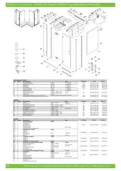Drehtür pendelbar an Nebenteil mit verkürzter Seitenwand 23.10.2025