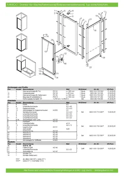 5310 Seitenwand für Drehtür 22.10.2025