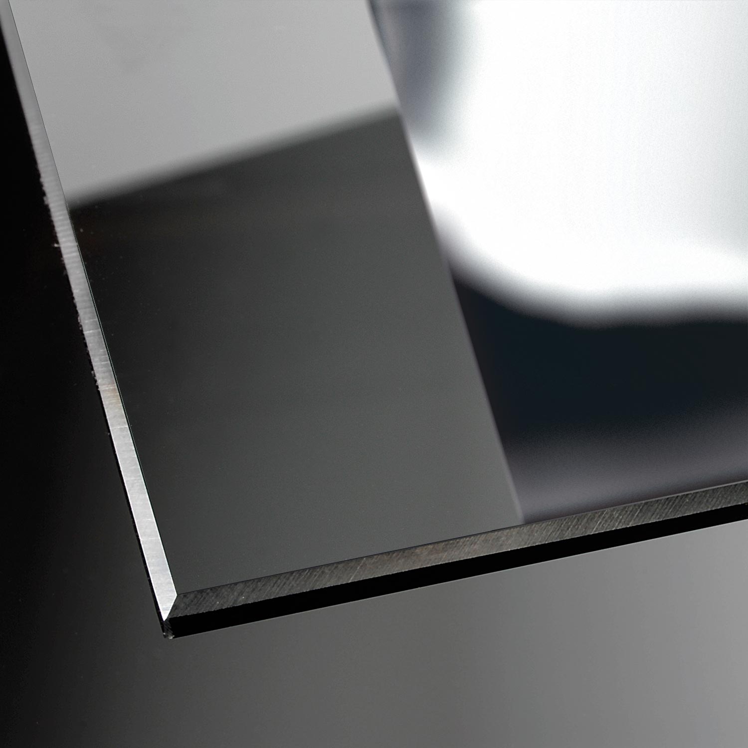duschkabine-glas-spiegelglas-klarglas Eckeinstieg Drehtüren mit Festteilen, Wandwinkel innen, Spiegelglas/Klarglas